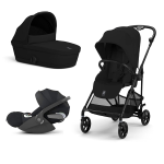 Cybex Gold Trio Melio Magic Black con Telaio Carbon con Cloud T