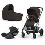 Cybex Gold Trio New Balios S Lux Chocolate Brown Telaio Taupe Con Cloud T 2025