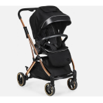 MS Montecarlo Passeggino Leggero Compatto 0-4 Anni 0-22 Kg Nero