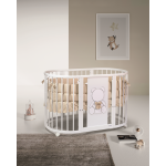 Bebex Culla Lettino evolutivo Marilyn LED (Kit Tessile Sabbia)