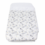 Chicco Set Lenzuola Next2Me 2pz Grey Seep
