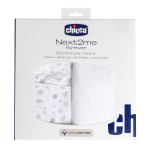 Chicco Set Lenzuola Next2Me 2pz Confetti