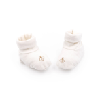 Bamboom Babbucce neonato Bees - Panna 02