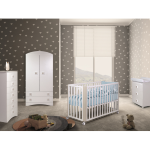 Bebex Lettino Culla  Matrix Sabbia (Kit Tessile Celeste)