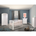 Bebex Lettino Culla  Matrix Bianco (Kit Tessile Sabbia) 