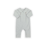 Bamboom Tutina Bimbo elegante con colletto 1 mese - MOSS GREY 351