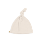 Bamboom Cappellino neonato con nodo Pure - WARM WHITE 128
