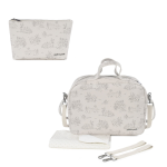 Pasito a Pasito Borsa Fasciatoio Toile De Jouy Cream e Beauty