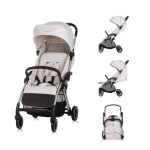 Passeggino Chipolino Illusion chiusura automatica 0-22 kg Biscotto