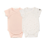Bamboom Confezione Body maniche corte Print- 2pc - TULIPS MIX 141 - 1 Mese