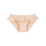 Bamboom Costume da Bagno UV50+ - Bimba - PINK STRIPES BEAR 435 12-18M