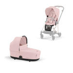 Cybex Platinum Cot Mios Peach Pink + Seat pack Peach Pink