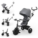 Kinderkraft Triciclo ASTON 2 PLUS Grey