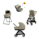 Inglesina System Quattro Electa Drw Recline  Hangar Beige con Telaio Bronze Black 