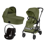 Cybex Trio Melio Carbon Moss Green 2026 Con Cloud G Plus