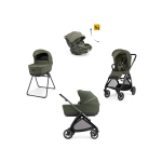 Inglesina System Quattro Electa Drw Recline  Loft Green con Telaio Iron Black 