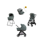 Inglesina System Quattro Electa Drw Recline  Studio Grey con Telaio Iron Black 