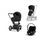 Trio Cybex Platinum Style E- Priam Rose Gold Sepia Black Cloud T