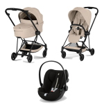 Trio Cybex Mios 2026 Comfort Cozy Beige Matt Black con Cloud G