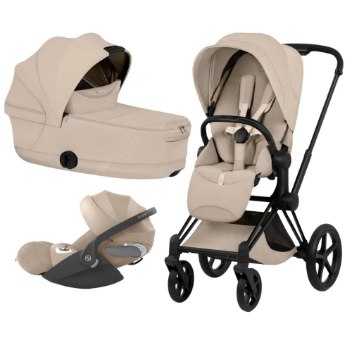 Trio Cybex Platinum Style Priam Matt Black Cozy Beige Cloud T