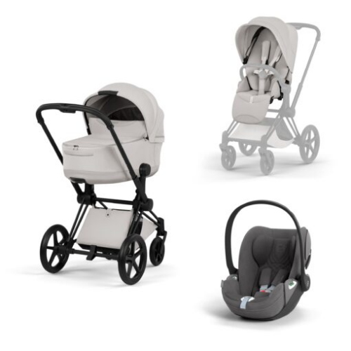 Trio Cybex Platinum Style Priam Matt Black City Grey Cloud T