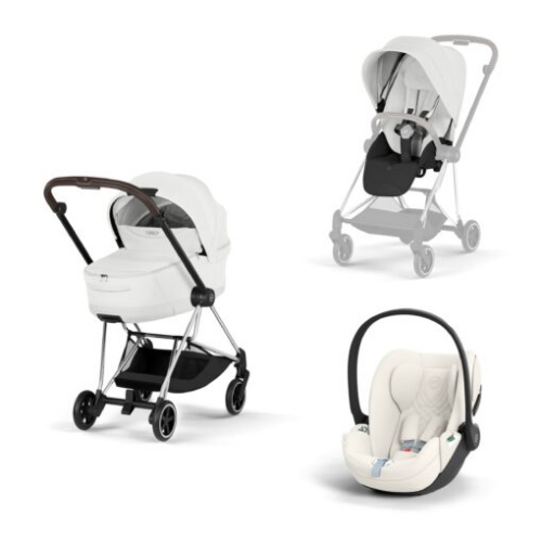 Trio Cybex Platinum Style Mios Chrome Brown Off White Cloud T