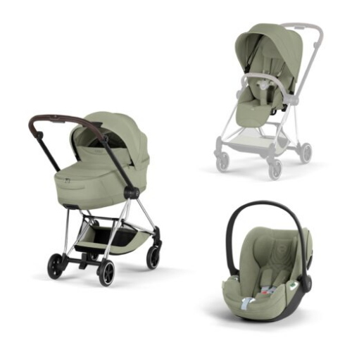Trio Cybex Platinum Style Mios Chrome Brown Sage Green Cloud T