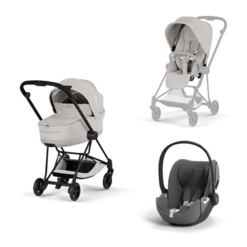 Trio Cybex Platinum Style Mios Matt Black City Grey Cloud T