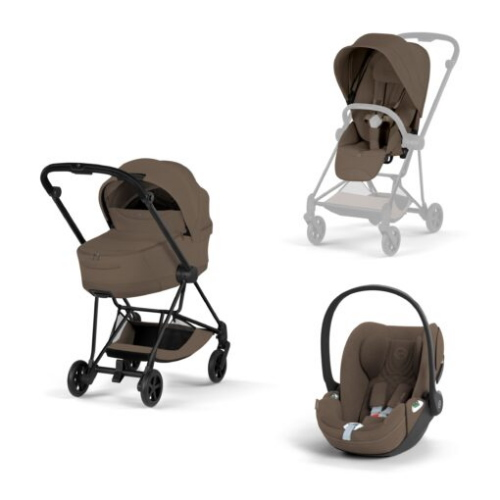 Trio Cybex Platinum Style Mios Matt Black Coconut Brown Cloud T