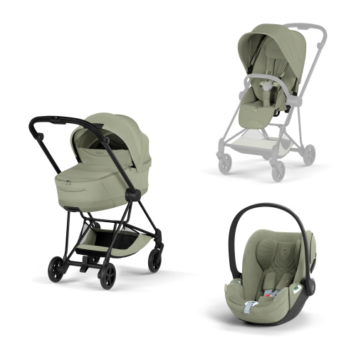Trio Cybex Platinum Style Mios Matt Black Sage Green Cloud T