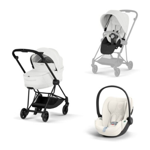Trio Cybex Platinum Style Mios Matt Black Off White Cloud T