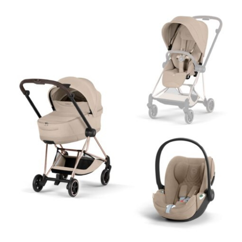 Trio Cybex Platinum Style Mios Rose Gold Cozy Beige Cloud T