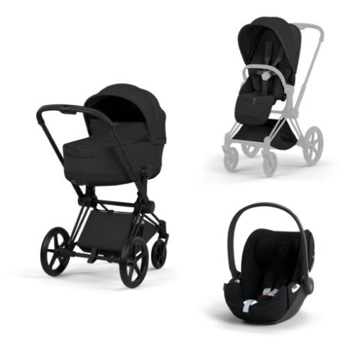 Trio Cybex Platinum Style E- Priam Matt Black Sepia Black Cloud T