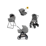 Inglesina System Quattro Aptica 2026 Darwin Recline Crystal Grey