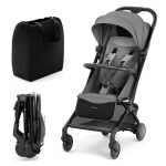 Kinderkraft Passeggino per aereo PILOT 2 Platinum Grey