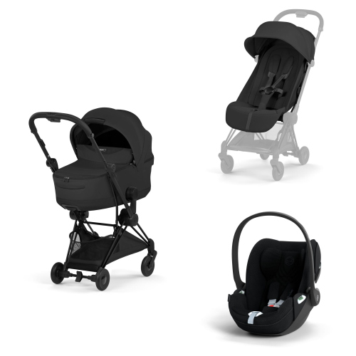 Cybex Platinum 2026 Style Trio Coya Sepia Black Matt Black con Cloud T 