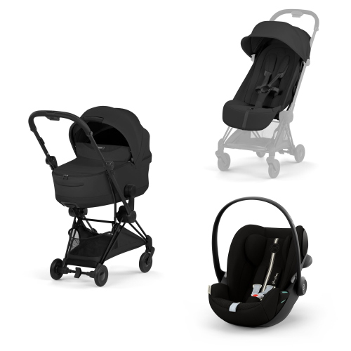 Cybex Platinum 2026 Style Trio Coya Sepia Black Matt Black con Cloud G3