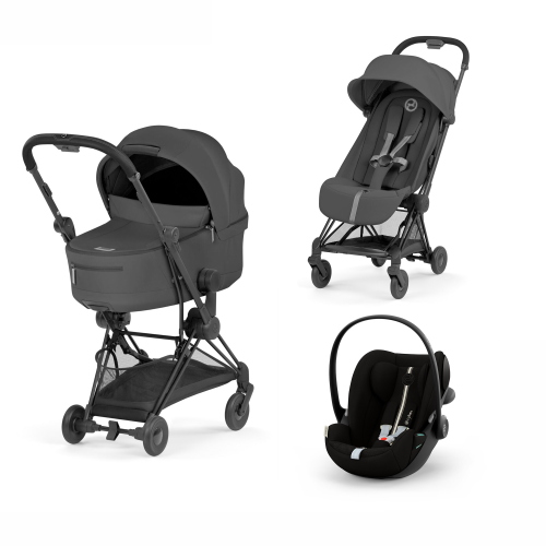 Cybex Platinum 2026 Comfort Trio Coya Sepia Black Matt Black con Cloud G3 
