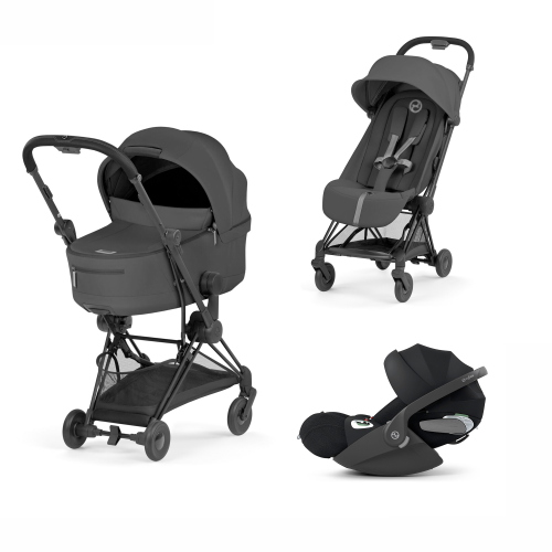 Cybex Platinum 2026 Comfort Trio Coya Sepia Black Matt Black con Cloud T