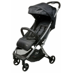 Nunu Chik Passeggino Leggero-  Nero Telaio Silver- Nu-K8-Cn 