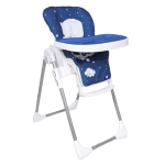 Interbaby Seggiolone Pieghevole Blu Nuvola