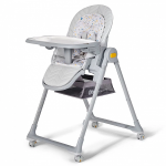 Kinderkraft Seggiolone Pappa Lastree Grey 