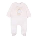 NANAN TUTINA ORSO STELLA PANTALONE RIGATO ROSA 01 MESE