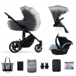 Kinderkraft Trio Prime 2 Shadow Grey 2023