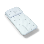 Bebex Materasso e Guanciale per Carrozzina Carbon Memory Foam 