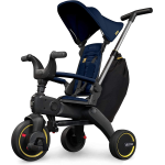 Doona Triciclo Liki Trike S3 Blu Pieghevole e Compatto 