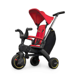 Doona Triciclo Liki Trike S3 Rosso Pieghevole e Compatto 