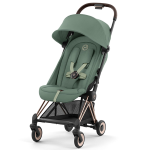 Cybex Platinum Coya Passeggino Leggero Rosegold Leaf Green