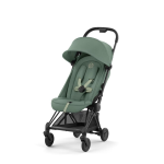 Cybex Platinum Coya Passeggino Leggero Matt Black Leaf Green