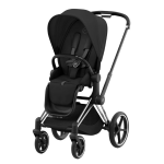 Cybex Platinum Passeggino Priam 4.0 Sepia Black Telaio Chrome Black